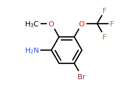1807214-65-8 | 5-Bromo-2-methoxy-3-(trifluoromethoxy)aniline