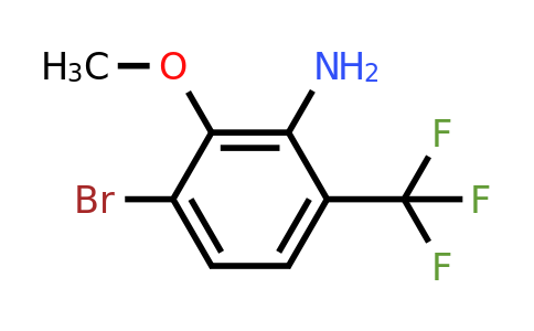 1807214-85-2 | 3-Bromo-2-methoxy-6-(trifluoromethyl)aniline