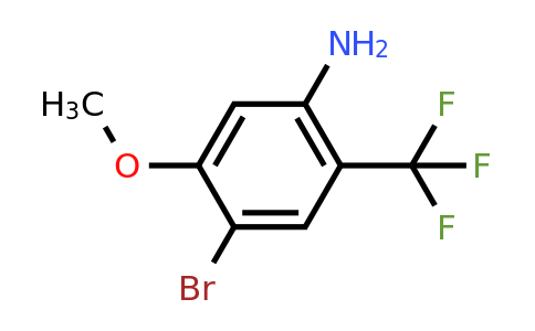1807214-90-9 | 4-Bromo-5-methoxy-2-(trifluoromethyl)aniline