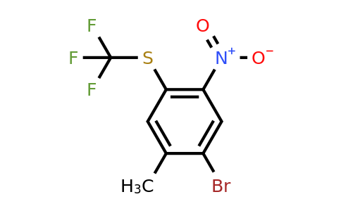 1807215-32-2 | 2-Bromo-4-nitro-5-(trifluoromethylthio)toluene