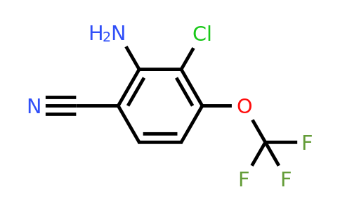 1807215-58-2 | 2-Chloro-6-cyano-3-(trifluoromethoxy)aniline