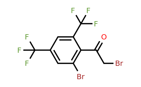 1807216-52-9 | 2',4'-Bis(trifluoromethyl)-6'-bromophenacyl bromide