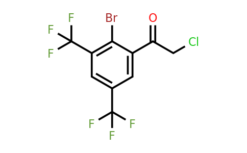 1807216-79-0 | 3',5'-Bis(trifluoromethyl)-2'-bromophenacyl chloride