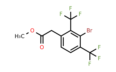 1807217-54-4 | Methyl 2,4-bis(trifluoromethyl)-3-bromophenylacetate