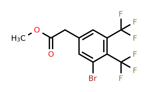 1807217-59-9 | Methyl 3,4-bis(trifluoromethyl)-5-bromophenylacetate