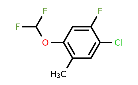 1807218-08-1 | 5-Chloro-2-difluoromethoxy-4-fluorotoluene