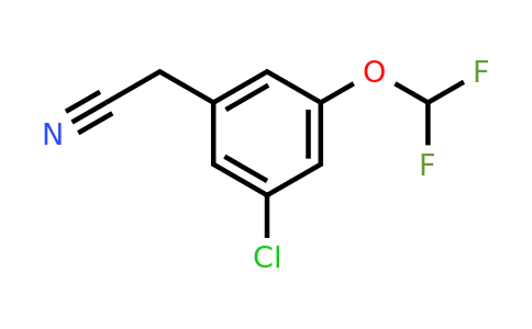 1807218-68-3 | 3-Chloro-5-(difluoromethoxy)phenylacetonitrile