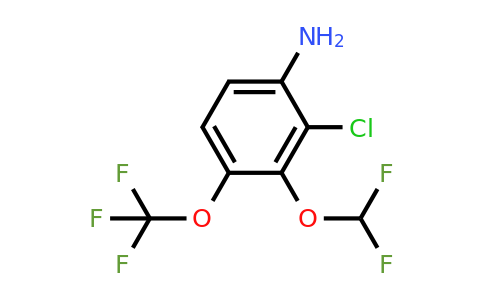 1807219-61-9 | 2-Chloro-3-difluoromethoxy-4-(trifluoromethoxy)aniline