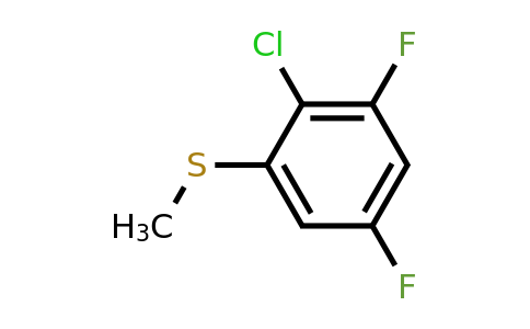 1807220-27-4 | 2-Chloro-3,5-difluorothioanisole