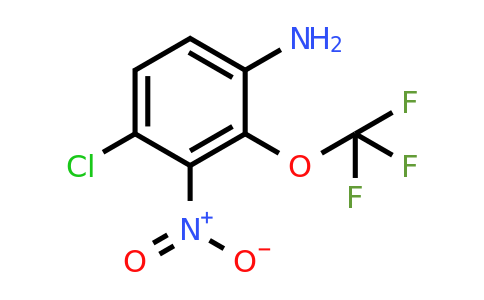 4-Chloro-3-nitro-2-(trifluoromethoxy)aniline
