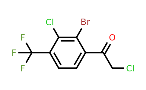 1807221-81-3 | 2'-Bromo-3'-chloro-4'-(trifluoromethyl)phenacyl chloride