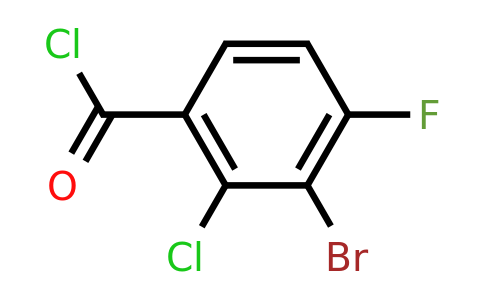 1807223-96-6 | 3-Bromo-2-chloro-4-fluorobenzoyl chloride