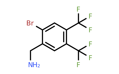1807224-16-3 | 4,5-Bis(trifluoromethyl)-2-bromobenzylamine