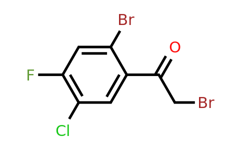 1807224-18-5 | 2'-Bromo-5'-chloro-4'-fluorophenacyl bromide