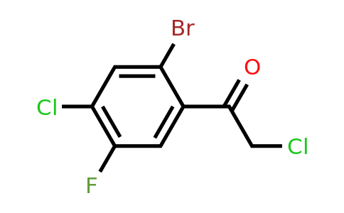 1807224-33-4 | 2'-Bromo-4'-chloro-5'-fluorophenacyl chloride