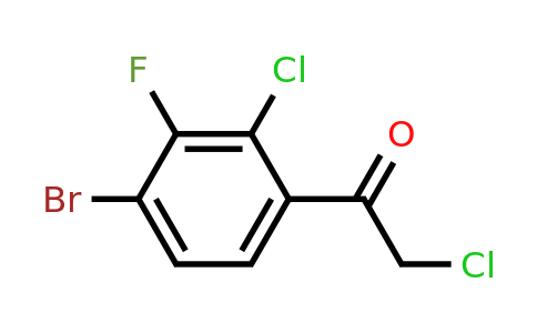 1807224-48-1 | 4'-Bromo-2'-chloro-3'-fluorophenacyl chloride