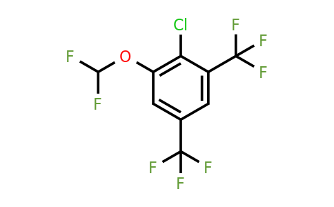 1807224-64-1 | 1,5-Bis(trifluoromethyl)-2-chloro-3-(difluoromethoxy)benzene