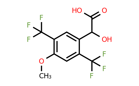 1807225-45-1 | 2,5-Bis(trifluoromethyl)-4-methoxymandelic acid