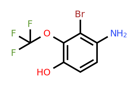 1807226-71-6 | 2-Bromo-4-hydroxy-3-(trifluoromethoxy)aniline