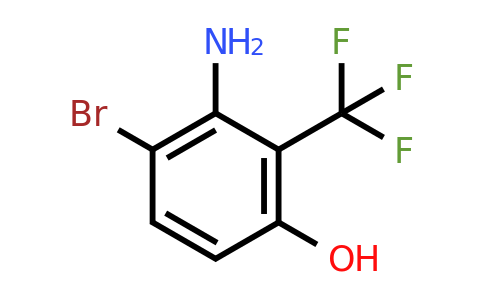 1807226-80-7 | 6-Bromo-3-hydroxy-2-(trifluoromethyl)aniline