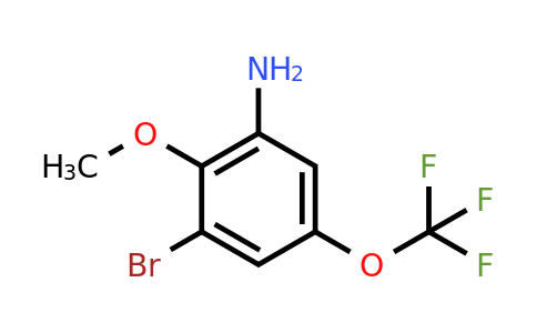1807227-09-3 | 3-Bromo-2-methoxy-5-(trifluoromethoxy)aniline