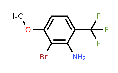 1807227-11-7 | 2-Bromo-3-methoxy-6-(trifluoromethyl)aniline
