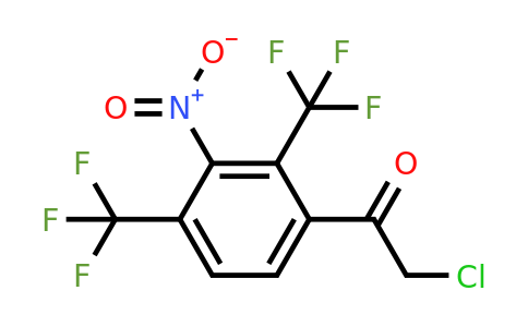 1807227-27-5 | 2',4'-Bis(trifluoromethyl)-3'-nitrophenacyl chloride