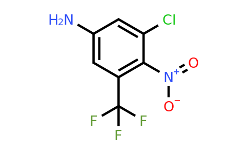 1807230-11-0 | 3-Chloro-4-nitro-5-(trifluoromethyl)aniline