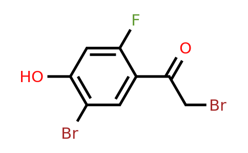 1807230-21-2 | 5'-Bromo-2'-fluoro-4'-hydroxyphenacyl bromide