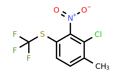 1807230-62-1 | 2-Chloro-3-nitro-4-(trifluoromethylthio)toluene
