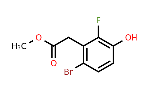 1807230-66-5 | Methyl 6-bromo-2-fluoro-3-hydroxyphenylacetate