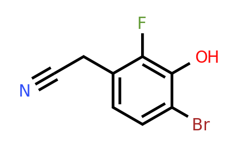 1807230-84-7 | 4-Bromo-2-fluoro-3-hydroxyphenylacetonitrile