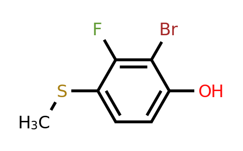 1807231-07-7 | 3-Bromo-2-fluoro-4-hydroxythioanisole