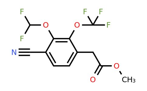 1807231-15-7 | Methyl 4-cyano-3-difluoromethoxy-2-(trifluoromethoxy)phenylacetate