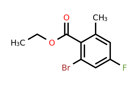 1807232-28-5 | Ethyl 2-bromo-4-fluoro-6-methylbenzoate