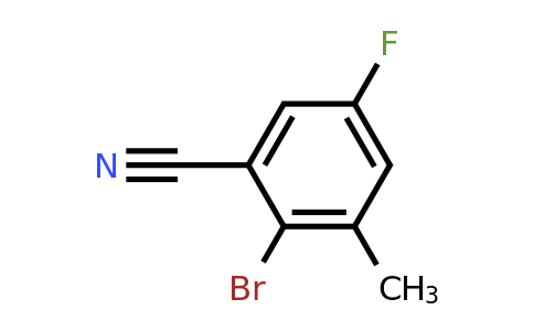 1807232-42-3 | 2-Bromo-5-fluoro-3-methylbenzonitrile