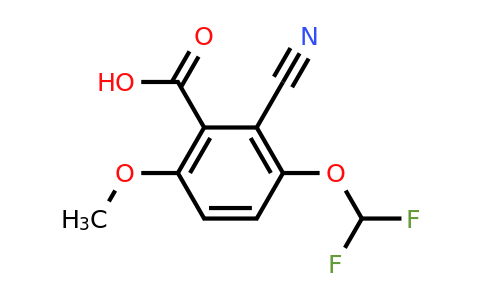 1807232-97-8 | 2-Cyano-3-difluoromethoxy-6-methoxybenzoic acid