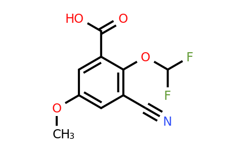 1807233-04-0 | 3-Cyano-2-difluoromethoxy-5-methoxybenzoic acid