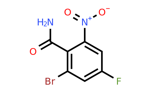 1807233-16-4 | 2-Bromo-4-fluoro-6-nitrobenzamide