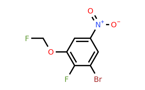 1807234-15-6 | 1-Bromo-2-fluoro-3-fluoromethoxy-5-nitrobenzene