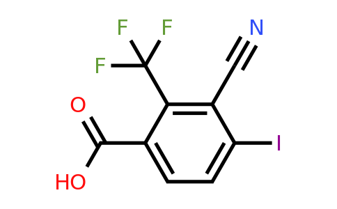1807234-43-0 | 3-Cyano-4-iodo-2-(trifluoromethyl)benzoic acid
