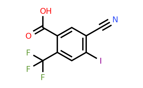 1807234-52-1 | 5-Cyano-4-iodo-2-(trifluoromethyl)benzoic acid