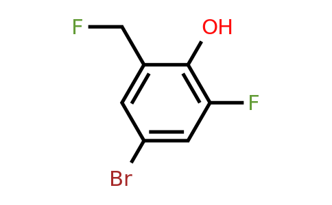 1807234-56-5 | 4-Bromo-2-fluoro-6-(fluoromethyl)phenol