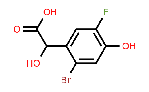 1807235-62-6 | 2-Bromo-5-fluoro-4-hydroxymandelic acid