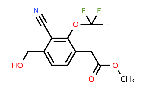 1807236-57-2 | Methyl 3-cyano-4-hydroxymethyl-2-(trifluoromethoxy)phenylacetate