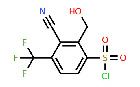1807236-76-5 | 3-Cyano-2-hydroxymethyl-4-(trifluoromethyl)benzenesulfonylchloride