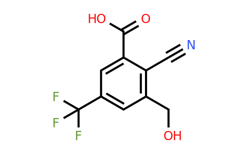 1807236-83-4 | 2-Cyano-3-hydroxymethyl-5-(trifluoromethyl)benzoic acid