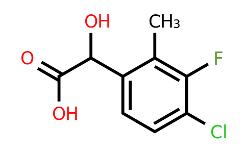 1807237-50-8 | 4-Chloro-3-fluoro-2-methylmandelic acid