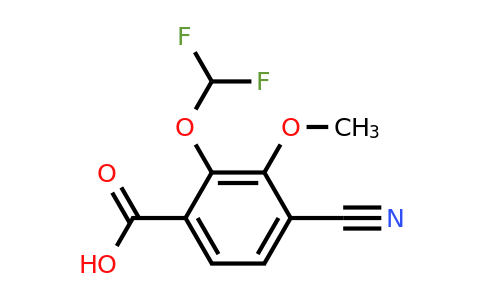 1807237-54-2 | 4-Cyano-2-difluoromethoxy-3-methoxybenzoic acid
