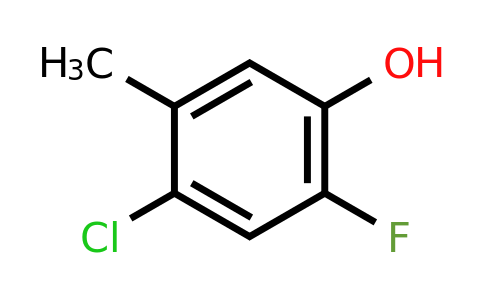 1807237-81-5 | 4-Chloro-2-fluoro-5-methylphenol